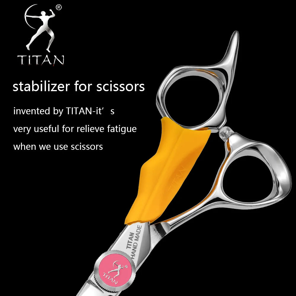 Titan Professional Hair Scissors Thinning  Cutting Barber  Hair Shears Scissor  Hairdressing Scissors 5.5/6.0/6.5/7.0inch 440C