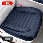 SEAMETAL Full-Surround PU Leather Car Seat Cover Cushion Protector Pad, 1pc