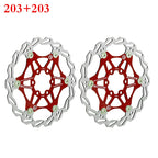 2PC BUCKLOS Bicycle Disc Brake 160/180/203 Bike Floating Rotors Stainless Steel Mountain Bike Brake Rotor Mtb Rotors Part 1PC