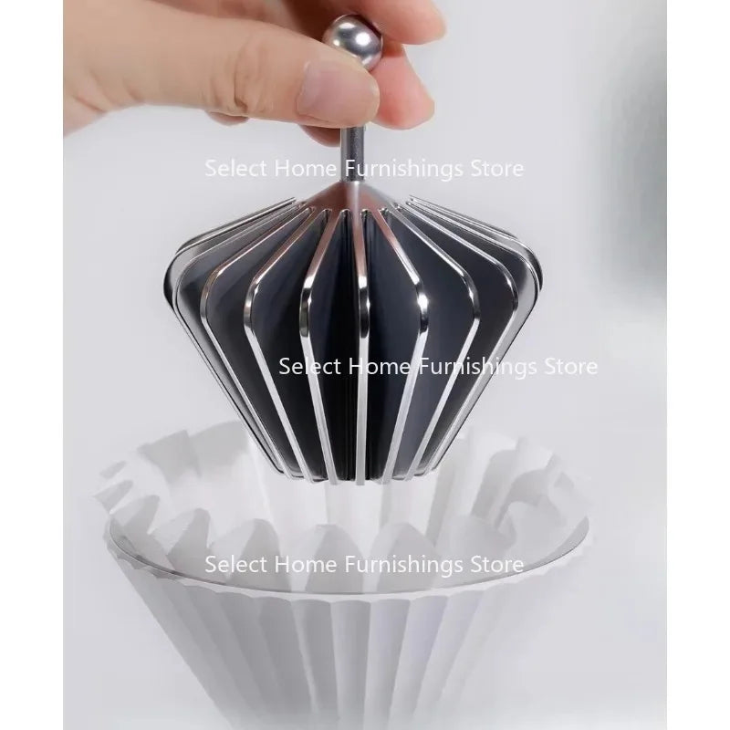 Suitable for Plastic Hand Brewing Hot Water Stamping Metal Coffee Filter Paper Press