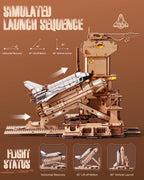 Robotime Rokr 3D Wooden Puzzle Space Shuttle Model Kits For Adults To Build STEM Toy Gift LKA02