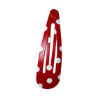 Oversized 28cm Strawberry Polka Dot Hair Clips Novelty Hairpin Y2K Lolita Girl Hair Accessories Cosplay Photo Prop Festival Gift