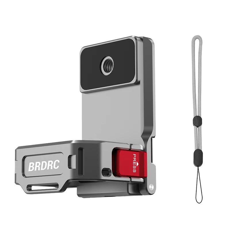 BRDRC Pocket 3 Magnetic Mount Stand Aluminum Alloy Expansion Adapter Desktop Base for DJI Pocket 3 Video Creator Accessories