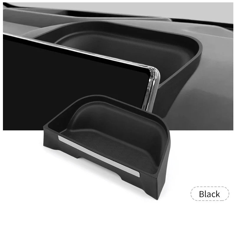 BYD Shark 6 Silicone Center Console Screen Storage Box Insert Organizer, Black