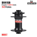 NOVATEC Mountain Bike Hub D041SB D042SB 32/36 Holes Mtb Bushing for 8/9/10/11 Speed MTB Disc Brake Hub  Mtb Hubs 32H 36H