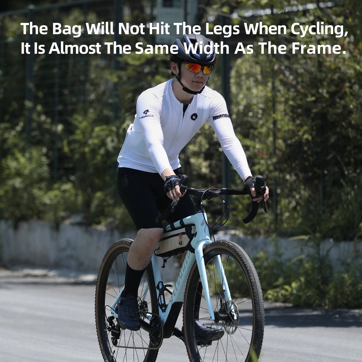 Rhinowalk Bike Bag 2.1L/2.7L Bicycle Frame Under Tube Bag  Dirt-resistant MTB Road Gravel Bike Triangle Storage Bag 1 Piece Sale