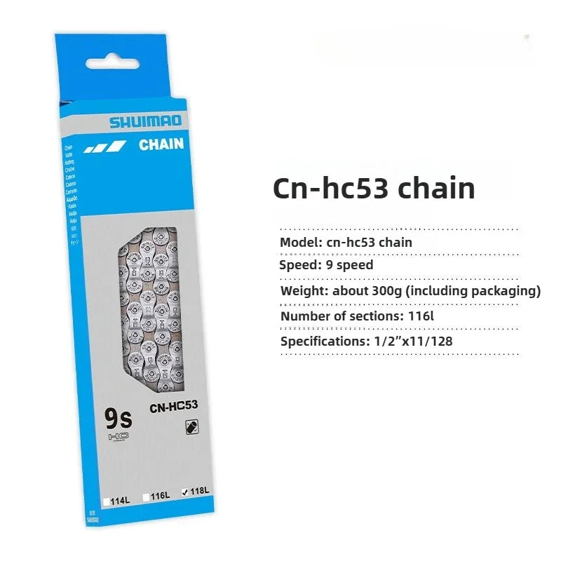 Mountain Bike Original Chains 6/7/8/9/10/11 Speed Bicycle Chain 116 MTB Bicycle Parts