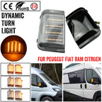 68374916AA For Peugeot Boxer Fiat Ducato Citroen Dynamic LED Turn Signal Light Side Mirror Indicator Sequential Blinker Lamp