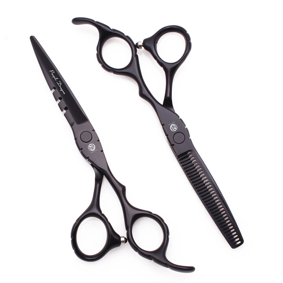 Hair Scissors 5.5" 6" Purple Dragon Stainless Professional Hairdressing Scissors Thinning Shears Hair Scissor Dropshipping Z1010