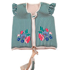 Spring and Summer New Baby Swimsuit Sun Protection Vest, Unisex 15-19kg Children's Swimming Assisted Buoyancy Vest