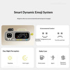 NEW DUKA MOODA Smart Temperature and Humidity Clock Sensor Electric Hygrometer Thermometer Home Weather Station Desktop Decor