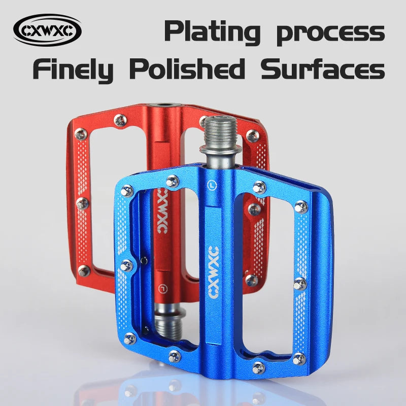 CXWXC Bicycle Pedal Widened 3 Sealed Bearing Bike Pedals Non-Slip Waterproof Cycling Pedals Ultralight Aluminum MTB Bike Pedal