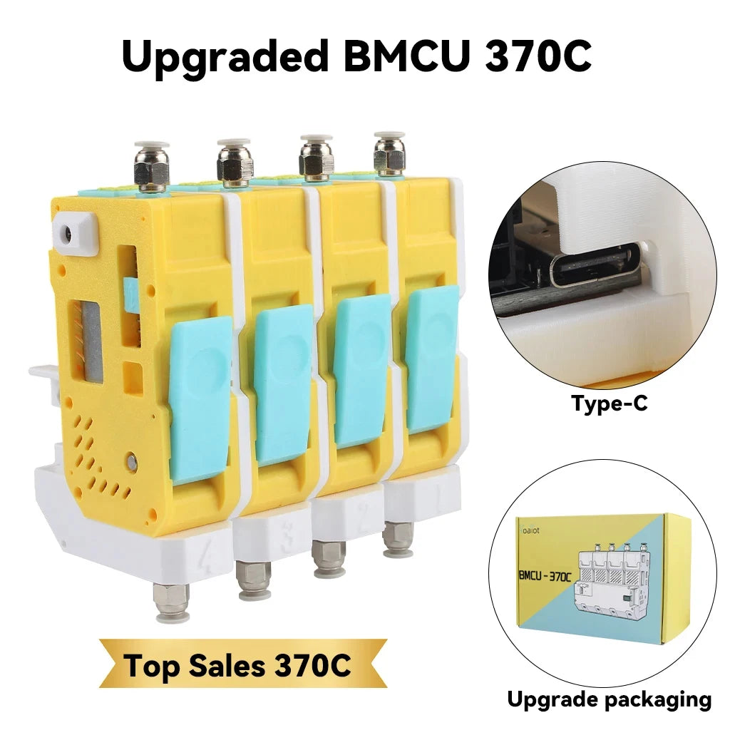 Toaiot Bmcu 370C AMS lite BMCU370C Auto Refill Hall Sensor Bidirectional Buffering for A1 A1 MINI P1 Series 3D printer AMS MMU