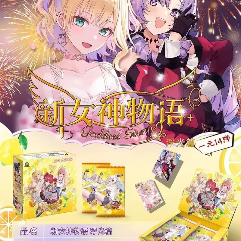 2025 New Goddess Story Card Booster Box Trading Collection Cards (NS1-14) TCG CCG SSR Child toy