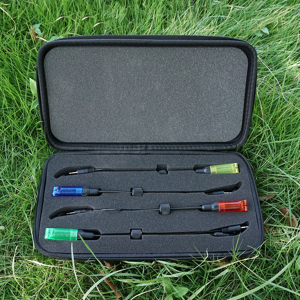 Hirisi Carp Fishing LED Swinger Drop Off Indicator Metals Soft Pole for Carp Coarse Fishing B2032