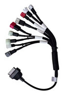 BS6 8-in-1 Motorcycle OBD Cable Extension Harness, Euro4 Diagnostic Adapter for Suzuki Honda Yamaha Kawasaki