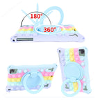 Funda Para 10.1" Universal Silicone Tablet Case 10 10.1 inch Android Tablet PC Shockproof Stand Cover Cases 25*16CM/9.84x6.3inch