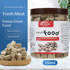165ML/550ML High Protein Freeze Dried Bloodworms Cube Tubifexes Worms Fish Feed Axolotl Feed Tortoise Feed