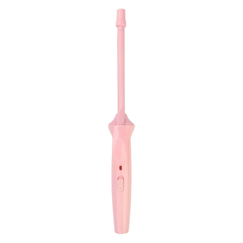 Mini Hair Curling Iron 9mm Curler Wand Professional Curly Tongs Ceramic Electric Salon Styling Tool Small Crimping Iron