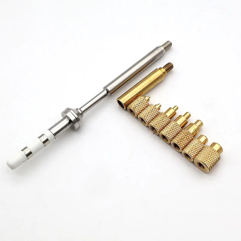 PIne64 TS100 Soldering Heat Insert Nut Iron Tip Internal Thread Head M2-M8 Brass Hot Melt Insertion Kit For 3D Printer