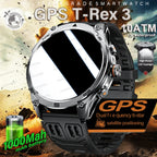 1.75''AMOLED Screen Smart Watch Men 10ATM Waterproof Compass GPS Smartwatch Bluetooth Call 1000mAh Large Battery Sports watch