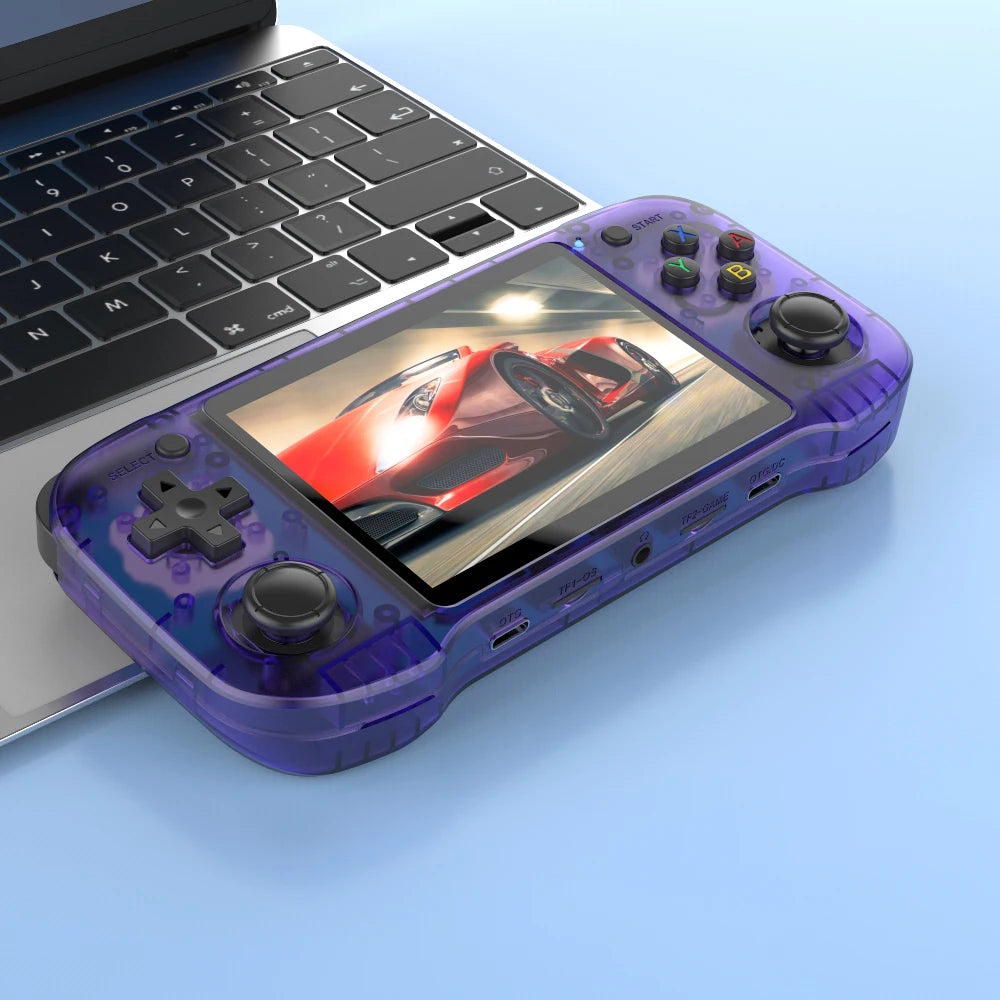 ARKOS R46H Retro Handheld Video Game Console Linux System 4.2 Inch IPS Screen R63 ultra Portable Pocket Video Player 64GB 128GB