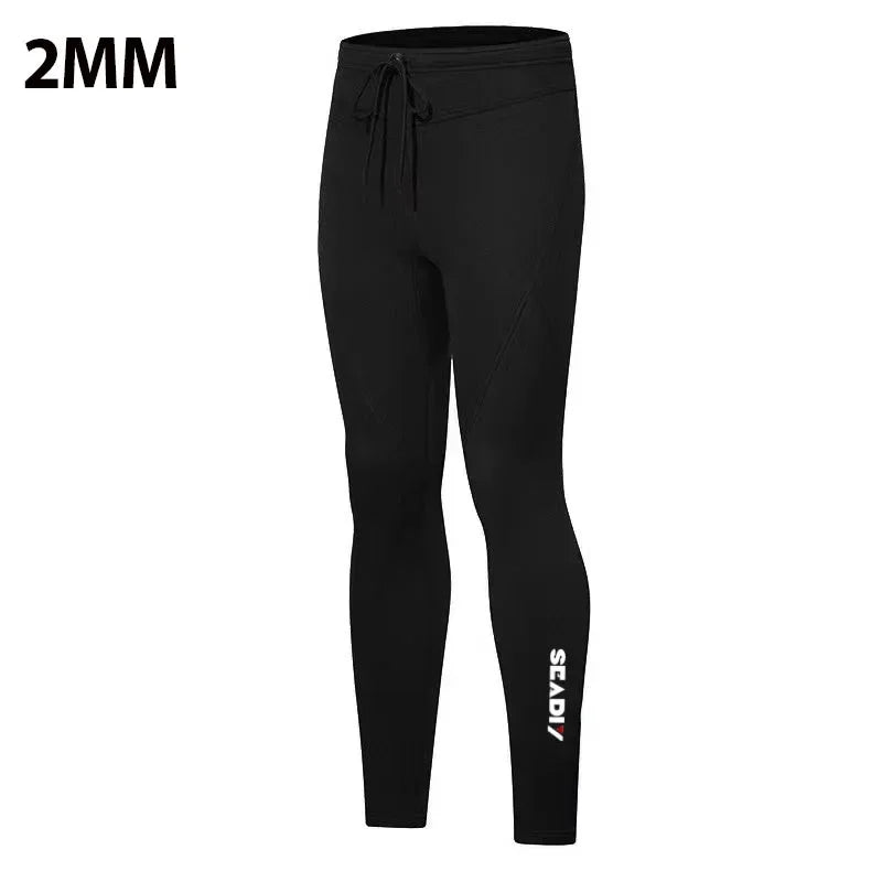 3mm/2mm Neoprene Wetsuit Men Jacket Pants for Swimming Surfing Scuba Diving Kayaking Kitesurf Front Zipper Swimwear Surf Suits