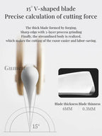 Japanese 440C Steel Straight Edge Sharp Barber Razor Salon Barbershop Shaving Razor Sharp Already Straight Razor For Men