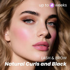 PERMANIA Lash Lift and Black Kit Full Tube Design Brow Lamination Kit Salon Grade Instant Curling & Coloring Tool For Home Use