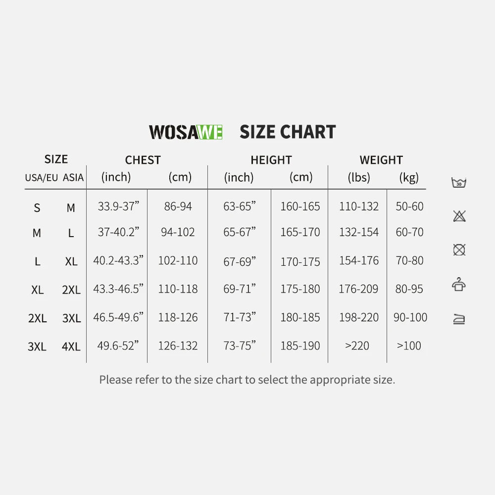 WOSAWE Full Reflective Jacket with Hoodie High Visibility Waterproof Wind Breaker Men Women Hiking Cycling Running Safety Vest
