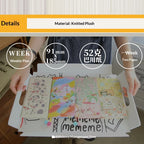 Kinbor 2026 Weekly Planner Pocket Size Notebook Week Plan Notepad Schedule Planning Book Punch Efficiency Manual Daily Writing