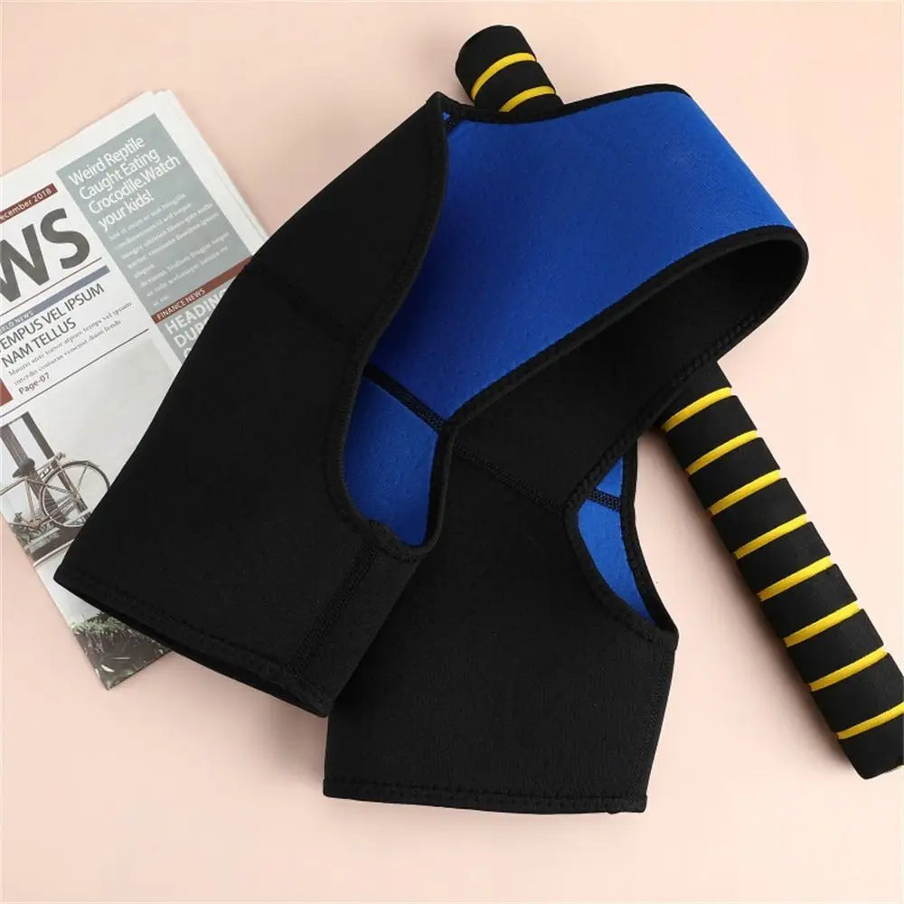 Breathable Double Shoulder Back Support Basketball Easy To Wear Weightlifting Sport Brace Badminton Sports Shoulder Protection