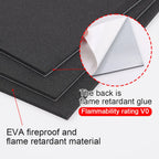 10pcs Adhesive EVA Foam Board Insulation 3mm Thickness 203*172mm for 3.2V 280Ah 320Ah 310Ah 90Ah Lifepo4 Battery Pack Diy Use