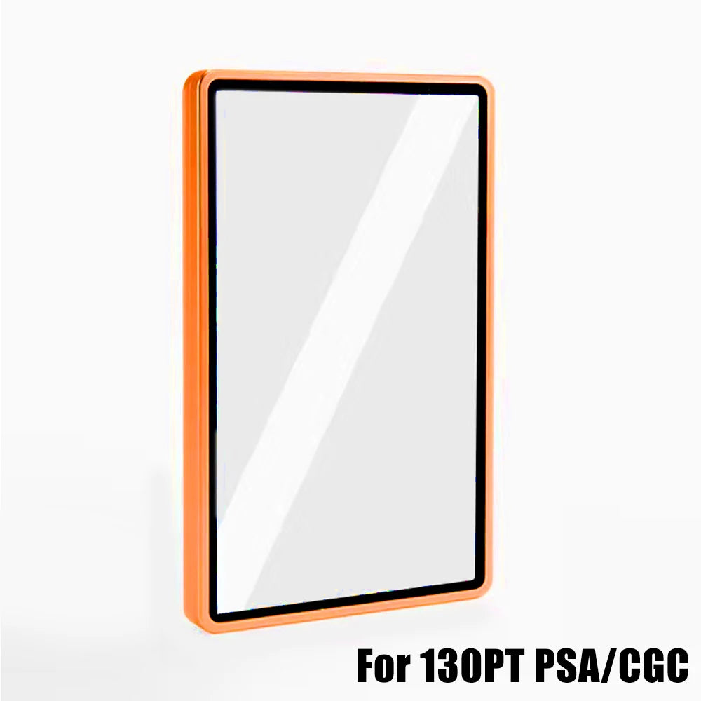 Multicolor Aluminum Alloy Graded Card Protect Cases For PSA CGC BGS Graded Cards, Scratch Resistant Trading Card Holder