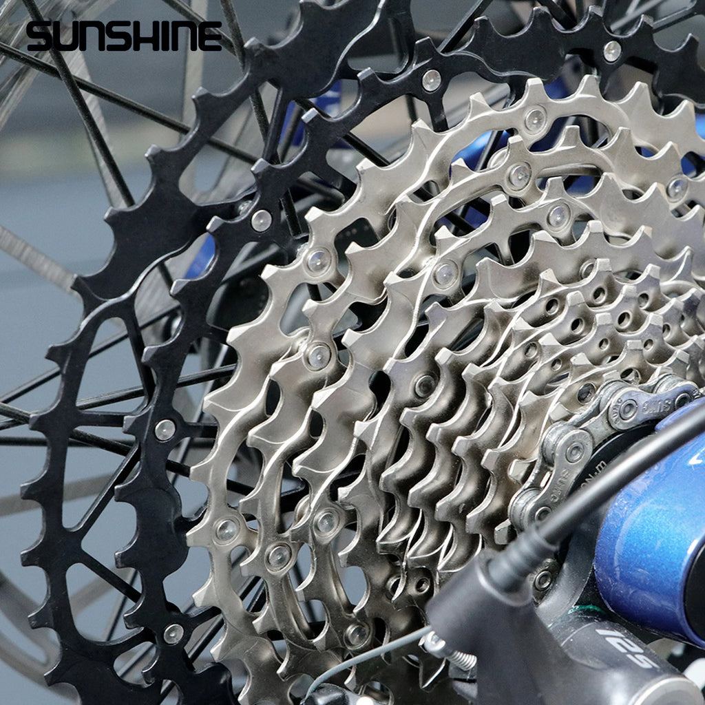 SUNSHINE MTB cassette freewheel HG sprocket carbon steel 10/11/12/13 speed 11T-40T to 11T-52T