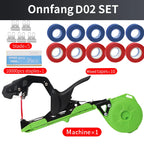 Onnfang Garden Tools Hand Tying Machine Tapetool Vegetables Tapener Black Garter Plants Plant Branch Tapes