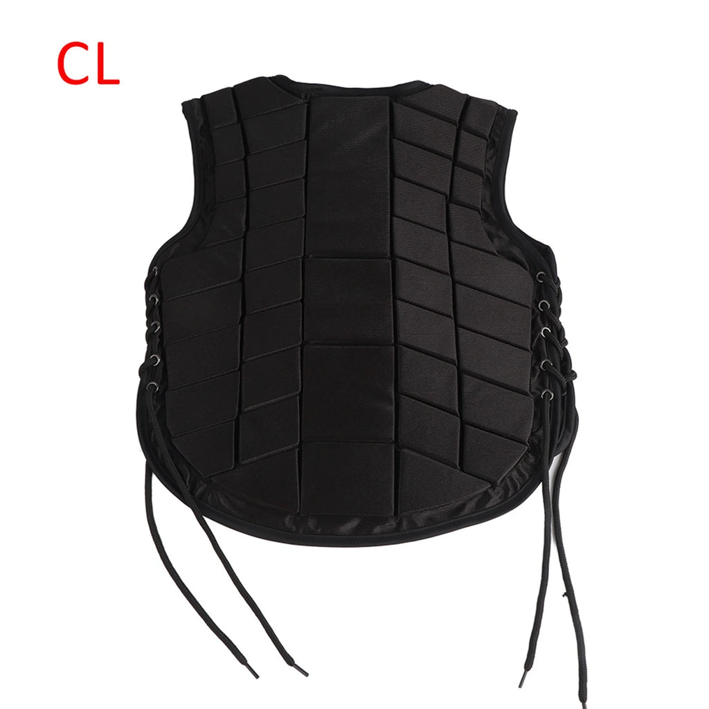 Kids Riding Vest Comfortable Horse Riding Protective Waistcoat Shock Absorption Safety Vest For Boys Girls