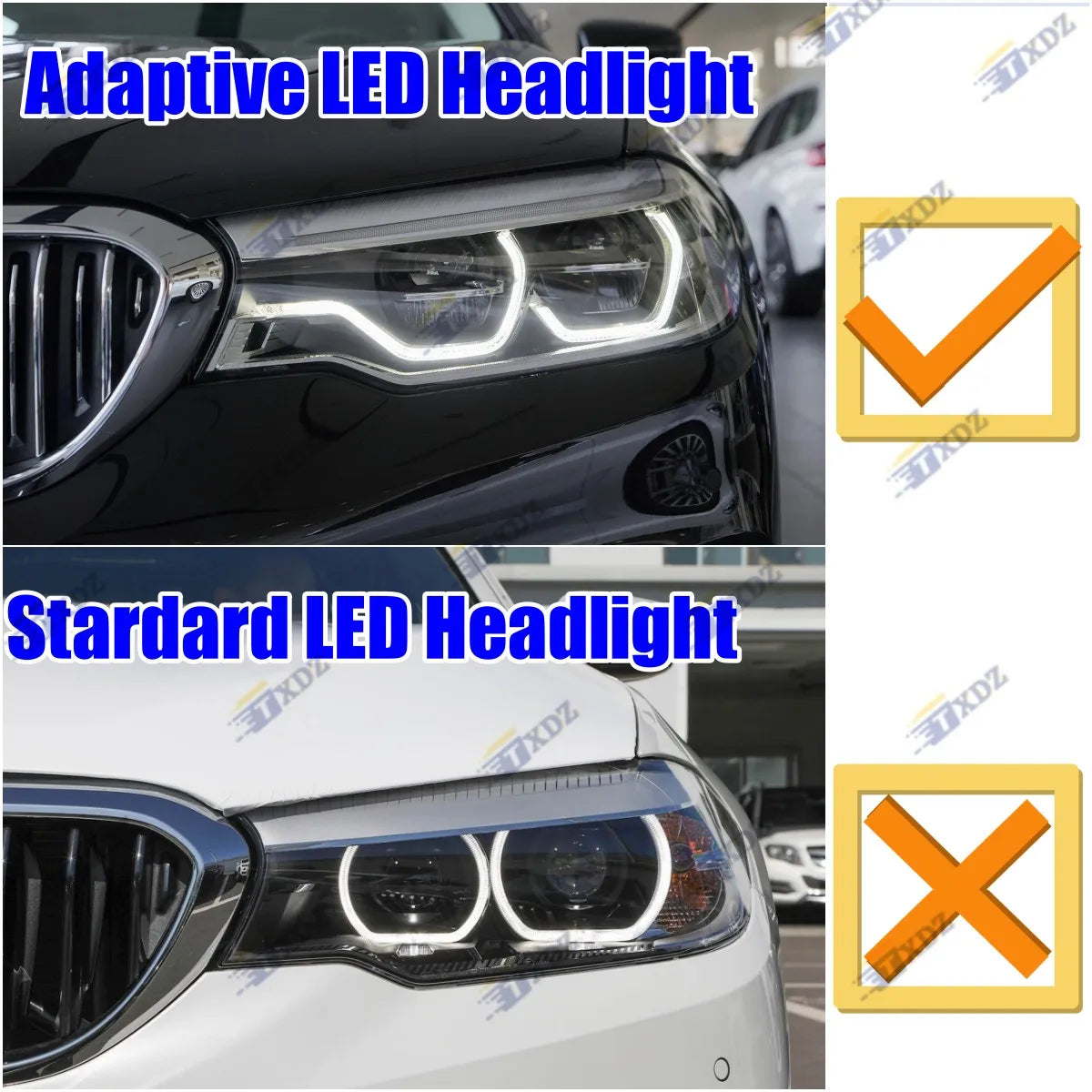 NEW DRL LED Board 6pin For 2017-2020 BMW 5 series G30 G31 G32 GT F90 M5 540i 520i Adaptive LED Headligt DRL Module 63117214939
