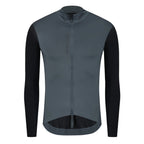 YKYW Men's Windproof Waterproof Long Sleeve Cycling Jacket MTB Bike Coat Bicycle Sports Windbreaker Double Zipper Cycling Jersey