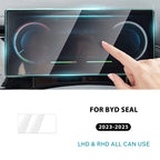 For BYD Seal 2023-2025 Instrument and Navigation Screen HD Tempered Glass Protector Display Screen Protection Accessories
