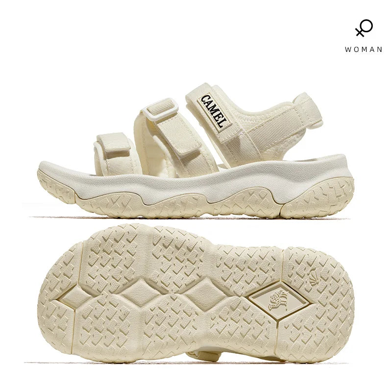 GOLDEN CAMEL Women Summer Sandals Creek Wading Quick-drying   Sports Beach Shoes for Women Soft Sole Non-Slip Casual Footwear