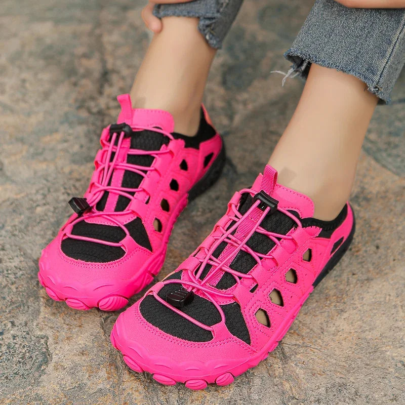 Summer Water Shoes Men's Sport Shoes Breathable Beach Sandals Men Women Outdoor Non-slip Trekking Wading Shoes Plus Size 36-47
