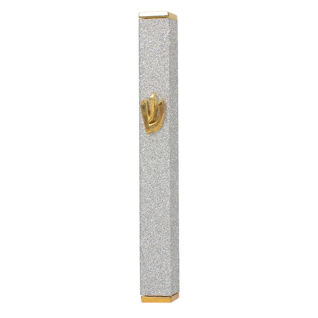Judaism Mezuzah Holy Market Shema Blessing Hebrew Jew Home Decorations Accessories Metal Israel Gift 15CM