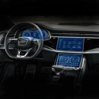 Tempered Glass Screen Protector for Audi Q7/Q8 2020-2022 Navigation Dashboard Display, 4pcs