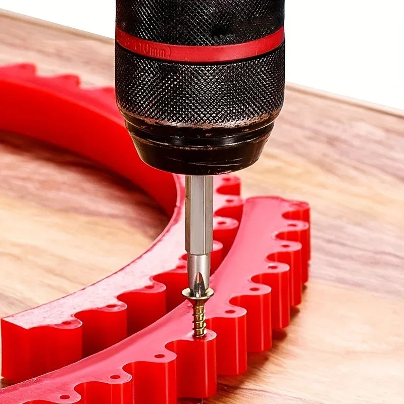 1M/2M Woodworking Profiling Strip,Flexible Curve Template,Adjustable Fixed Complex Shape Contour Tool,Woodworking Template Guide
