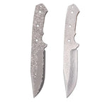 DIY Semi-finished Damascus Steel Knife Embryo Household DIY Knife Supplies Accessories for Fixed Blade Knife Kitchen