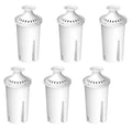 Water pitcher replacement filter cartridge for Brita Classic OB03/Mavea 107007, 1pc
