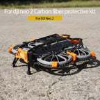 DJI Neo 2 Carbon Fiber Protective Armor Kit Anti-Fall Full Guard Set, Black