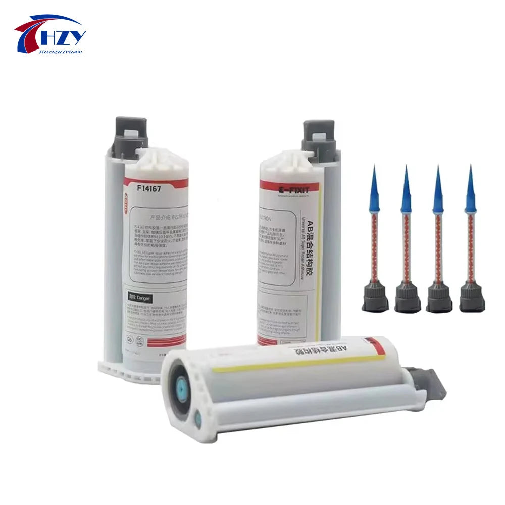 E-FIXIT AB Mixing Structural Adhesive Dedicated For iPhone X XS 8-16 Pro Max Back Cover Glass Lens LCD Frame Bezel Bonding Glue