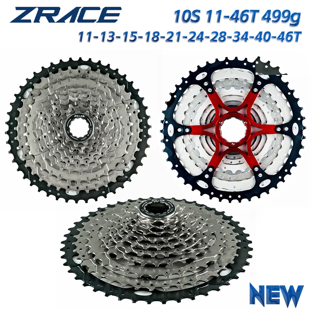 ZRACE Bicycle Cassette 8 9 10 11 12 Speed MTB bike freewheel 11-42T / 11-46T / 11-50T/11-52T for ALIVIO / DEORE / SLX / XT